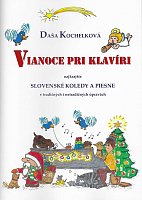 Vianoce pri klavíri - nejkrajšie slovenské koledy a piesne / pro začátečníky i mírně pokročilé klavíristy