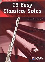 15 Easy Classical Solos + CD / flet poprzeczny + fortepian