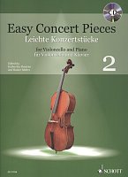 Easy Concert Pieces 2 + CD / snadné přednesové skladby pro violoncello a klavír