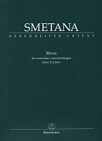 Smetana: Réves / Sny (urtext) / klavír - šest charakteristických skladeb