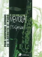 Iturralde: Memorias (Tríptico) / saksofon sopranowy (klarnet) i fortepian