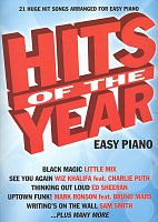 Hits Of The Year 2015 / 21 przebojów muzyki popularnej na łatwy fortepian