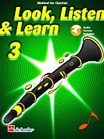 LOOK, LISTEN & LEARN 3 + Audio Online method for clarinet