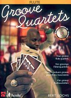 GROOVE QUARTET + CD flute quartets / kvarteta pro příčnou flétnu