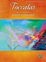 TOCCATAS 2 by Dennis Alexander / five impressive solos for piano