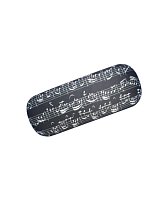 Glasses Case Black with an attractive music design
