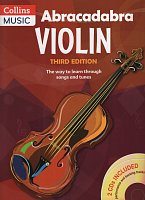 Abracadabra Violin + 2x CD / housle, škola hry prostřednictvím písníček a melodií