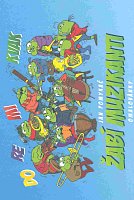 Frog Musicians- colour-in books with musical instruments