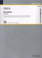 Eben: Duettini / recorder (flute, violin, oboe) and piano
