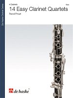 14 Easy Clarinet Quartets / score + parts