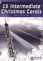 15 Intermediate Christmas Carols + CD / obój i fortepian