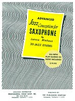 Jazz Conception for Saxophone by Lennie Niehaus 4 (yellow) + CD for Eb instruments