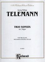Telemann: Trio Sonata in C Major / dvě příčné flétny a basso continuo (klavír, violoncello)