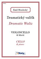 Hradecký Emil: Dramatický valčík / violoncello a klavír