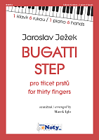 Ježek, Jaroslav: Bugatti Step for thirty fingers / 1 piano 6 hands