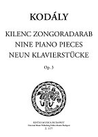 Kodály: Nine Piano Pieces Op. 3