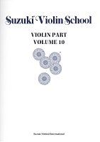 SUZUKI VIOLIN SCHOOL 10 - housle