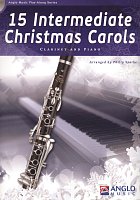 15 Intermediate Christmas Carols + CD / clarinet + piano