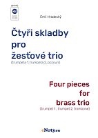 Four pieces for brass trio / score + parts
