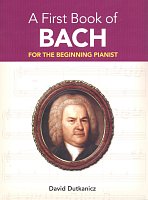 A First Book of BACH - łatwy fortepian