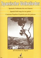 SPANISCHE VOLKSLIEDER - španělské lidové písničky pro dvě kytary