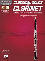 CLASSICAL SOLOS for CLARINET + Audio Online / klarnet + fortepian