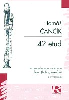 42 etud pro zobcovou flétnu (obój, flet poprzeczny, saksofon, klarnet, skrzypce)