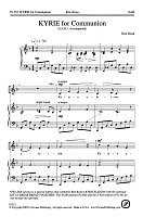 Kyrie for Communion / SAB* + piano