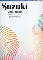 SUZUKI VIOLIN SCHOOL volume 1 - piano accompaniment