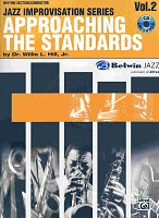 APPROACHING THE STANDARDS 2 + CD / rhythm section (piano, bass, drums)
