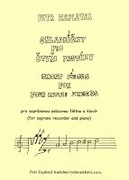 Short Pieces for Four Little Fingers / flet prosty i fortepian