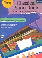 EASY CLASSICAL PIANO DUETS 2 - Teacher and Student