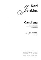 CANTILENA by Karl Jenkins / SSA + piano (+ optional recorder)