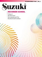 SUZUKI ALTO RECORDER SCHOOL 1 / klavírní doprovod