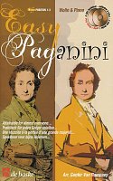 EASY PAGANINI + 2 CD / pieces for violin and piano