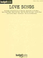 BUDGETBOOKS - LOVE SONGS piano/vocal/guitar
