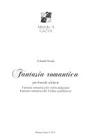 Fantasia romantica for violin and piano - Eduard Douša