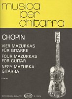 Musica per chitarra: Chopin - FOUR MAZURKAS / kytara