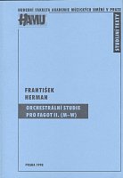 Orchestra studies for bassoon II.(M-W) by Frantisek Herman
