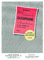 Jazz Conception for Saxophone by Lennie Niehaus 1 (red) + CD  for C / Bb / Eb instruments