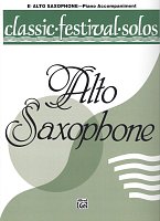 CLASSIC FESTIVAL SOLOS 2 / alto saxophone - piano accompaniment