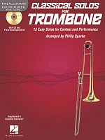 CLASSICAL SOLOS for TROMBONE + CD / trombon a klavír