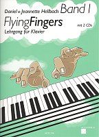 Flying Fingers 1 + 2x CD / piano method, book 1