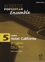 Acoustic Pop Guitar Ensemble 5: Hotel California (Eagles) / 4 gitary (zespół gitarowy)