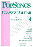 POPSONGS 4 for Classical Guitar by Cees Hartog