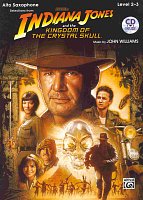 INDIANA JONES & THE KINGDOM OF THE CRYSTAL SKULL + CD / alto sax