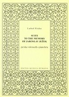 Suite to the memory of Jaroslav Ježek / dwie wiolonczele i fortepian