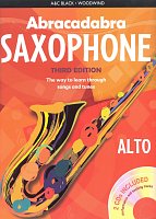 Abracadabra Saxophone + 2x CD / the way to learn through songs and tunes