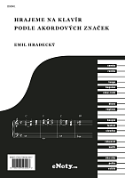 Play the piano using chord signs by Emil Hradecky