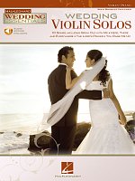Wedding Violin Solos + Audio Online / housle a klavír